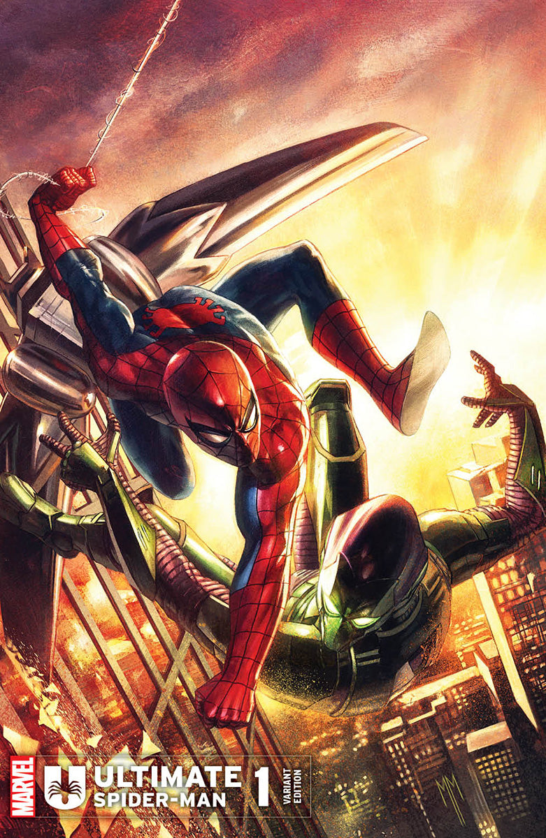 ULTIMATE SPIDER-MAN #1 MARCO MASTRAZZO NEW GREEN GOBLIN SUITE EXCLUSIVE VARIANT (01/10/2024)