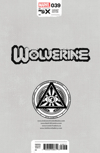 WOLVERINE #39 [FALL] STEPHEN SEGOVIA EXCLUSIVE VIRGIN VARIANT (11/22/2023)