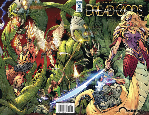 DREAD GODS #2 BART SEARS COVER