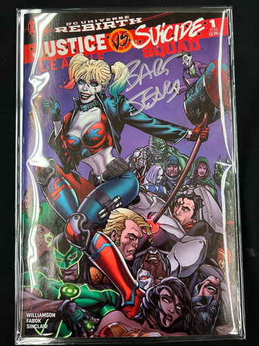 Justice League V Suicide Squad #1 Harley Triumphant (Cover A) Signed by BART SEARS