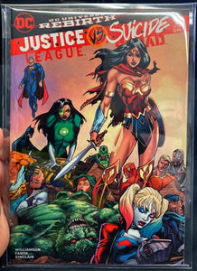 Justice League V Suicide Squad #1 Set of 3 Triptych! by BART SEARS! Get all three!